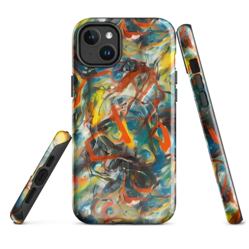 Chromatic Fusion on a MagSafe Tough Case for iPhone®