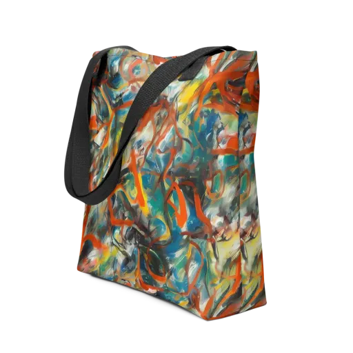 Chromatic Fusion on a Tote Bag