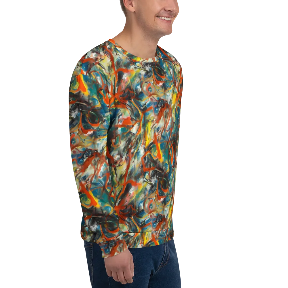 Chromatic Fusion on Sweatshirt — Right Front