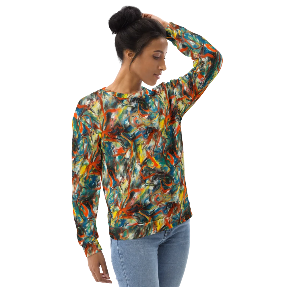 Chromatic Fusion on Sweatshirt — Right Front