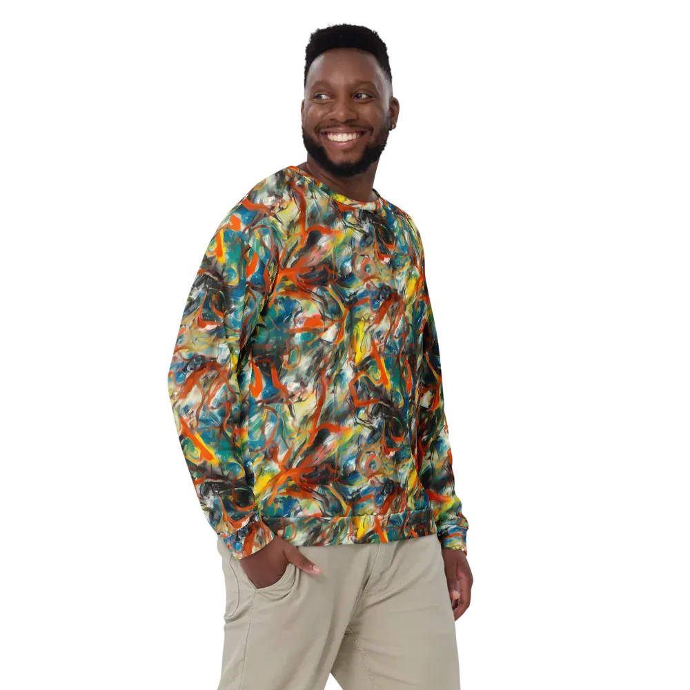 Chromatic Fusion on Sweatshirt — Front