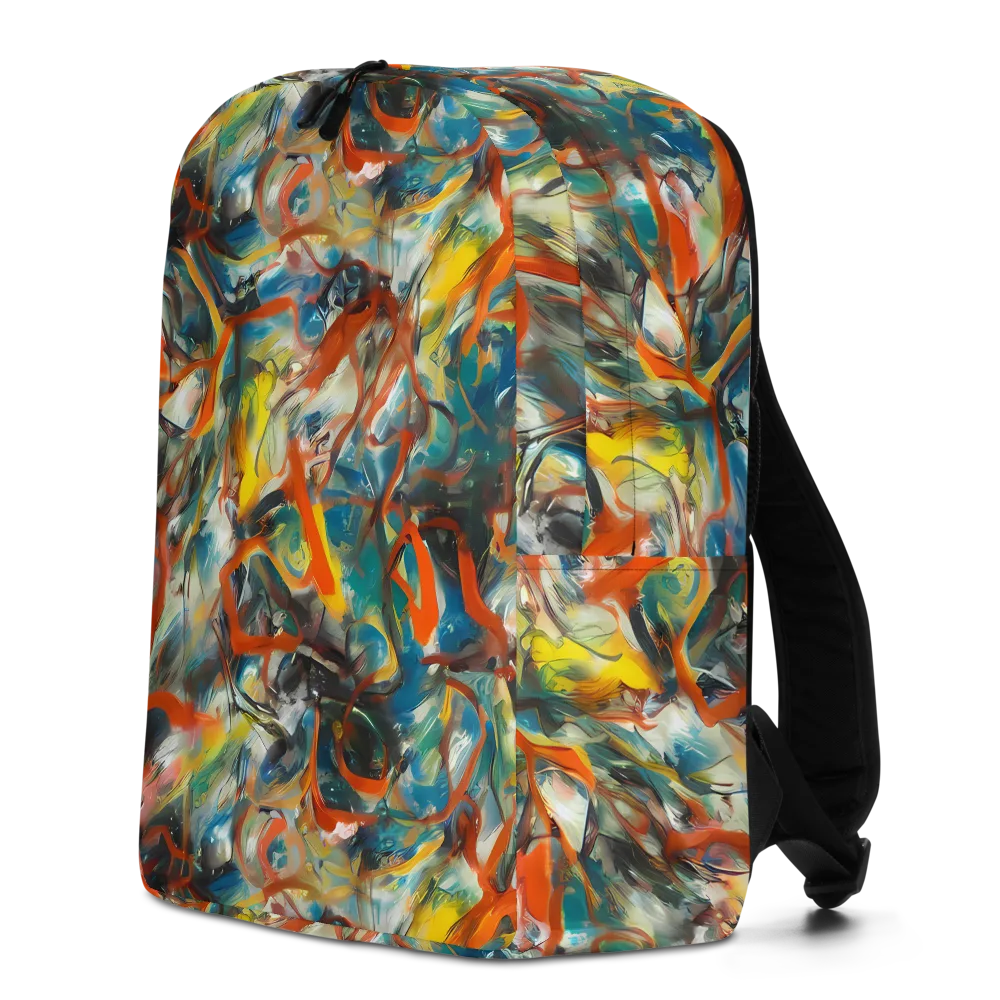 Chromatic Fusion on Minimalist Backpack — Left