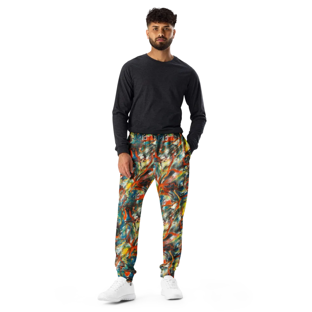 Chromatic Fusion on Men's Joggers — Front