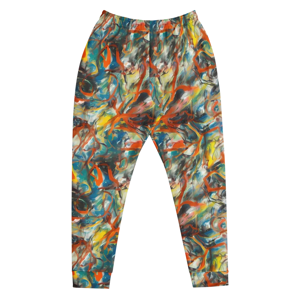 Chromatic Fusion on Men's Joggers — Front