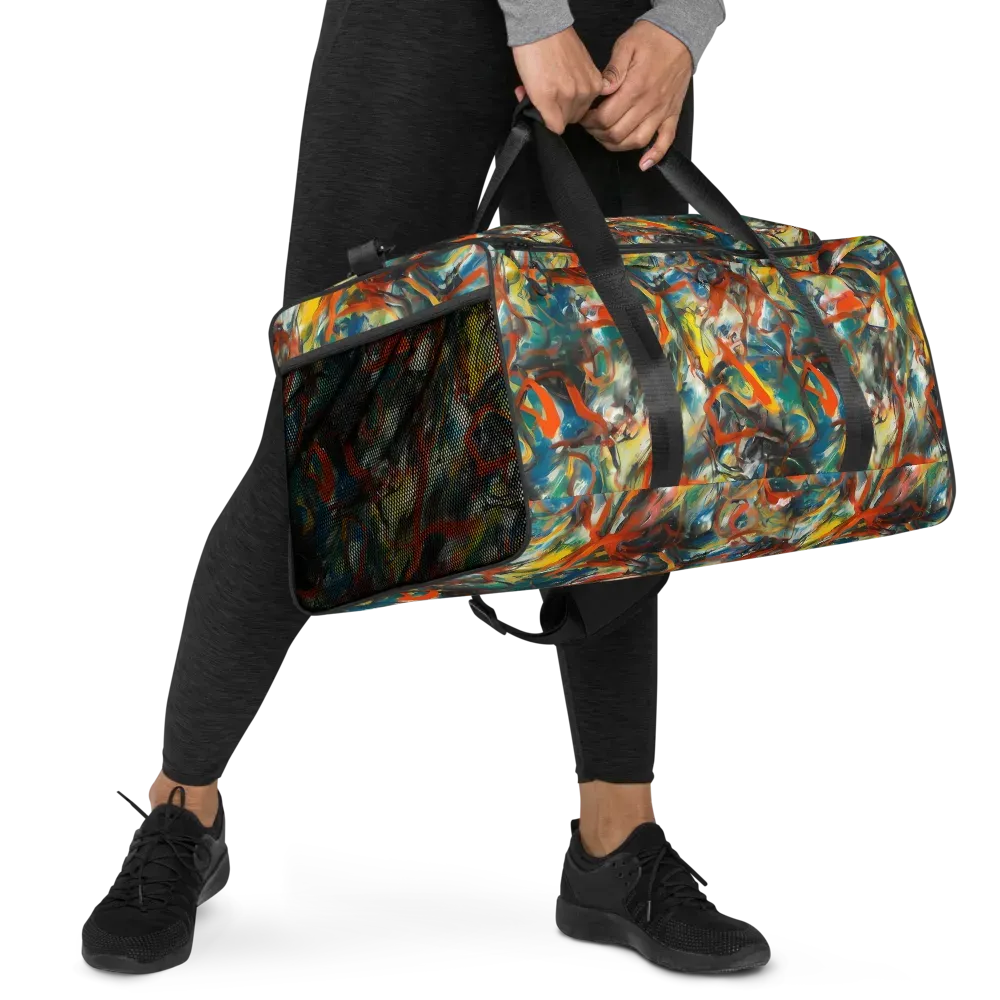 Chromatic Fusion on Duffle Bag — Right Front