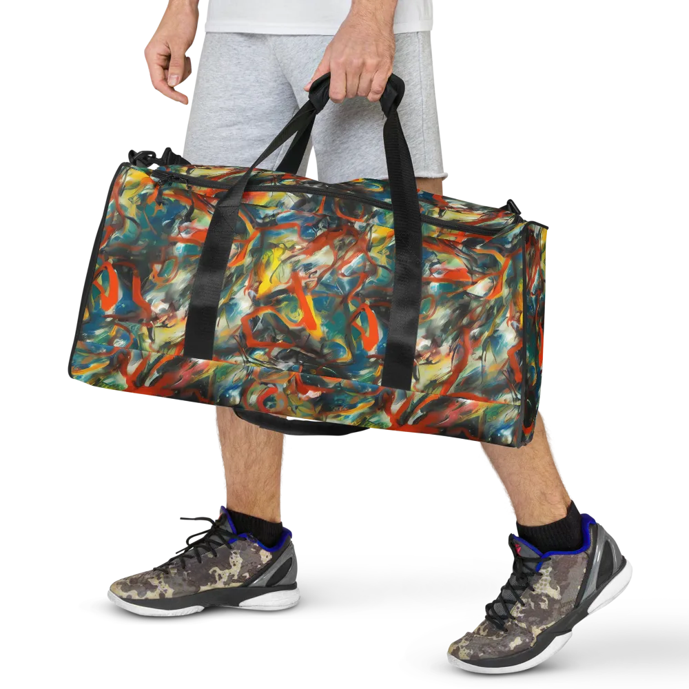 Chromatic Fusion on Duffle Bag — Front