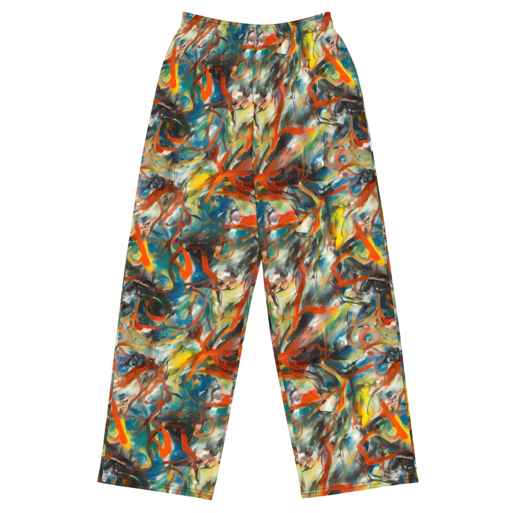 Chromatic Fusion on Wide-Leg Pants — Front