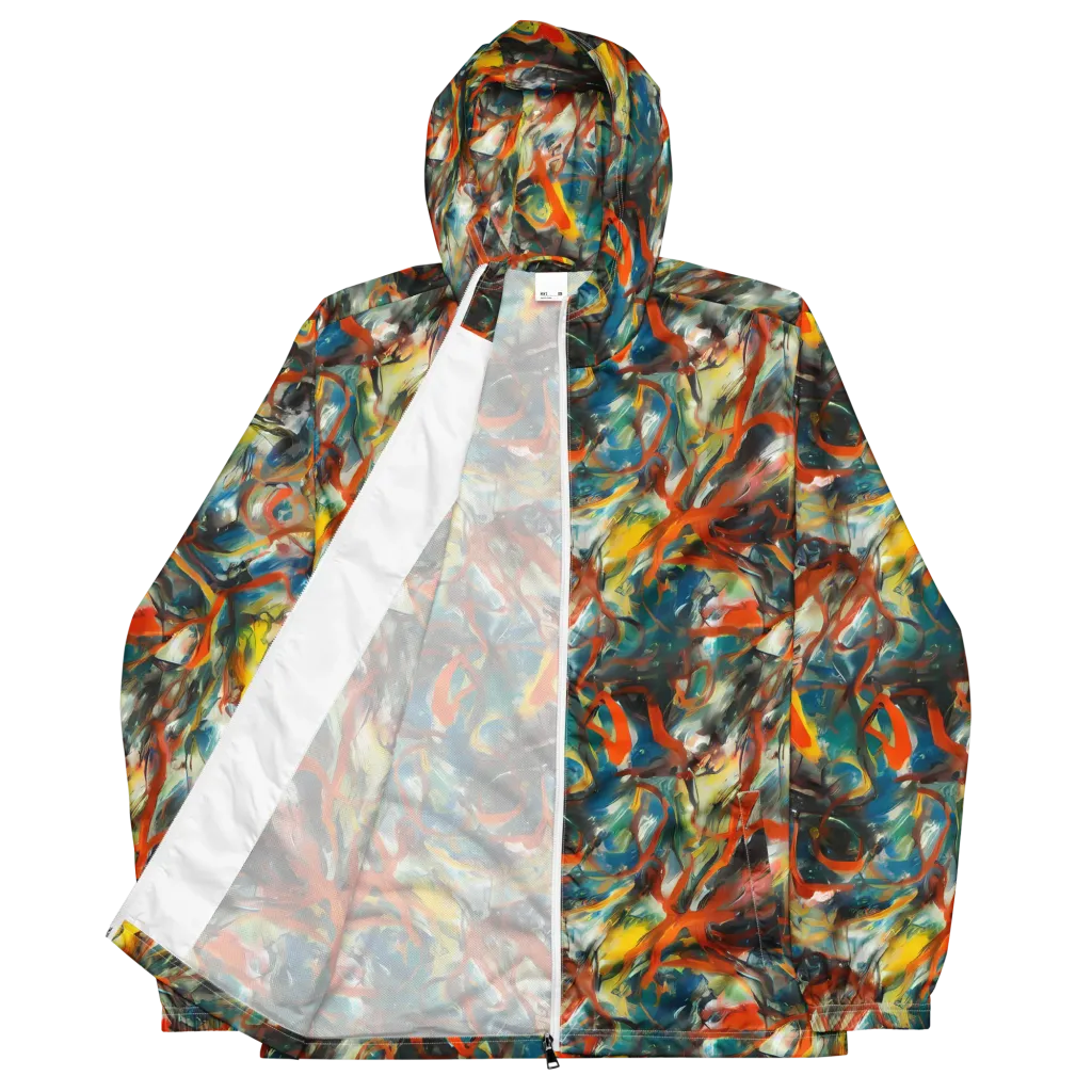 Chromatic Fusion on Men's Windbreaker — Front