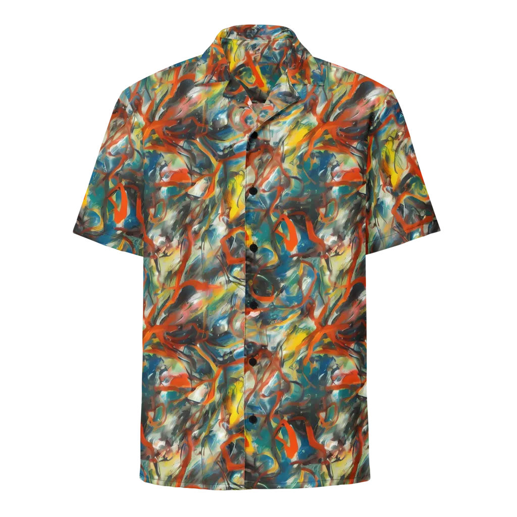 Chromatic Fusion on Button Shirt — Front