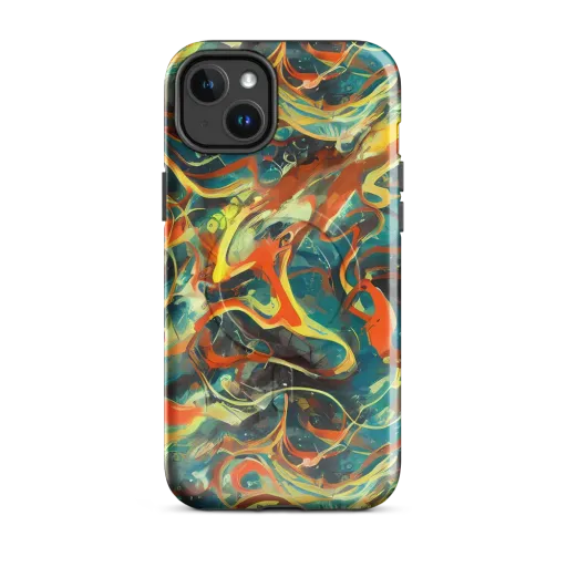 Chromatic Vortex on a MagSafe Tough Case for iPhone®