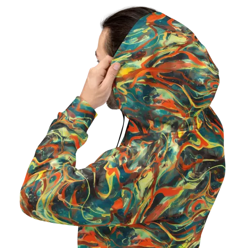 Chromatic Vortex on a Hoodie