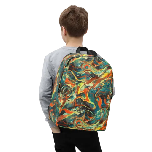 Chromatic Vortex on a Minimalist Backpack