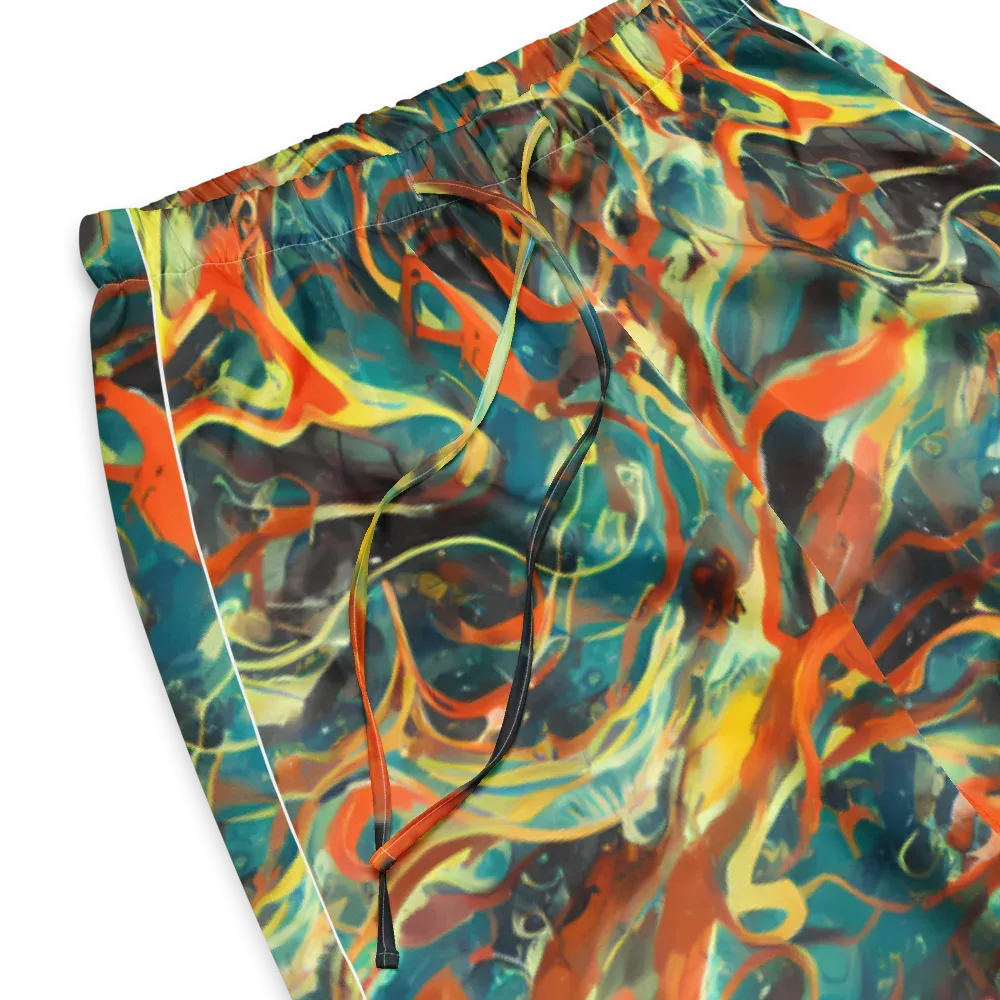 Chromatic Vortex on Women's Pajama Pants — Product details