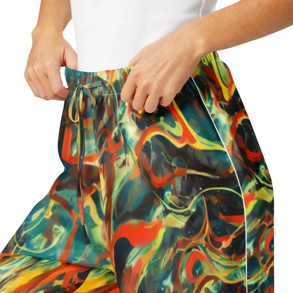 Chromatic Vortex on Women's Pajama Pants — Product details