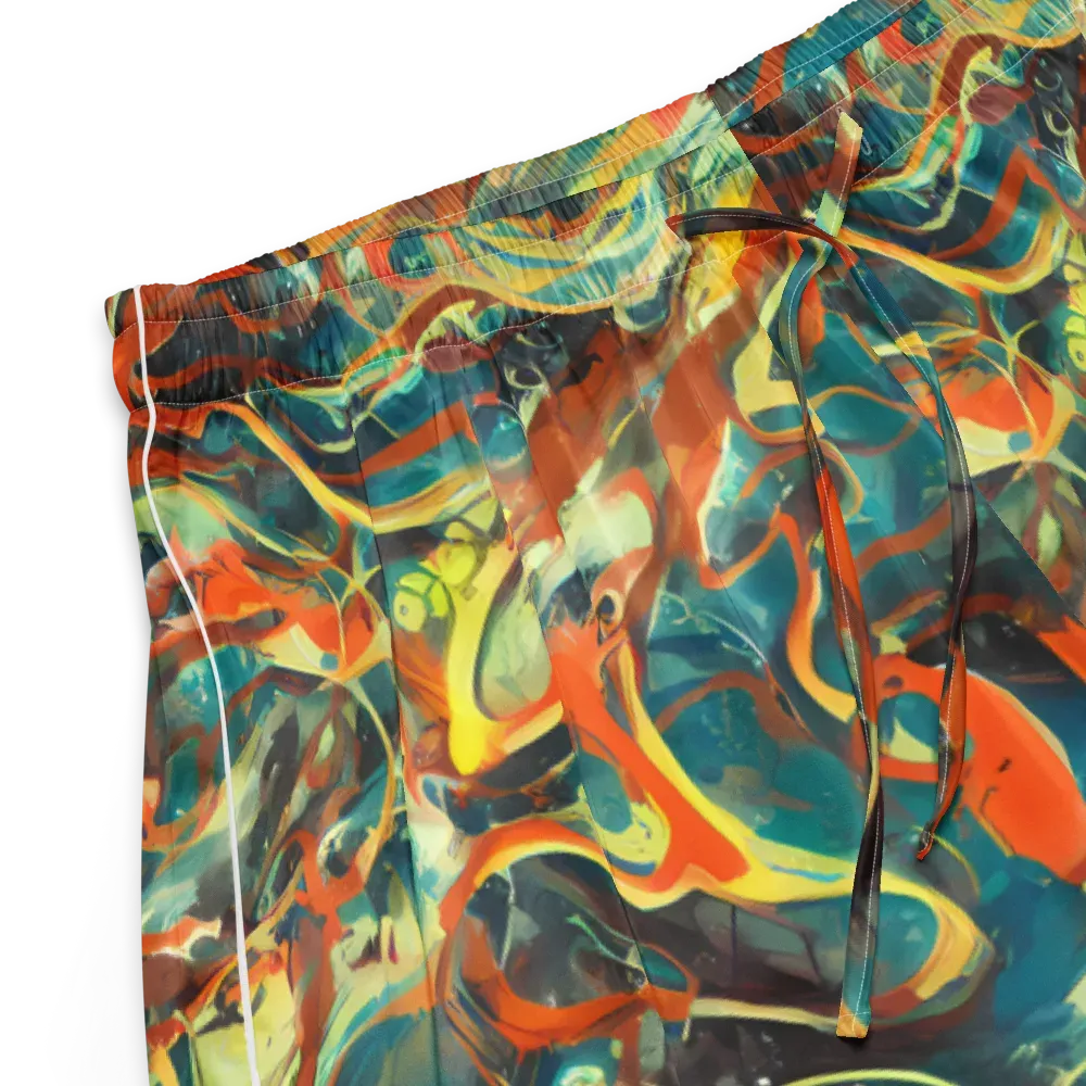 Chromatic Vortex on Women's Pajama Shorts — Product details