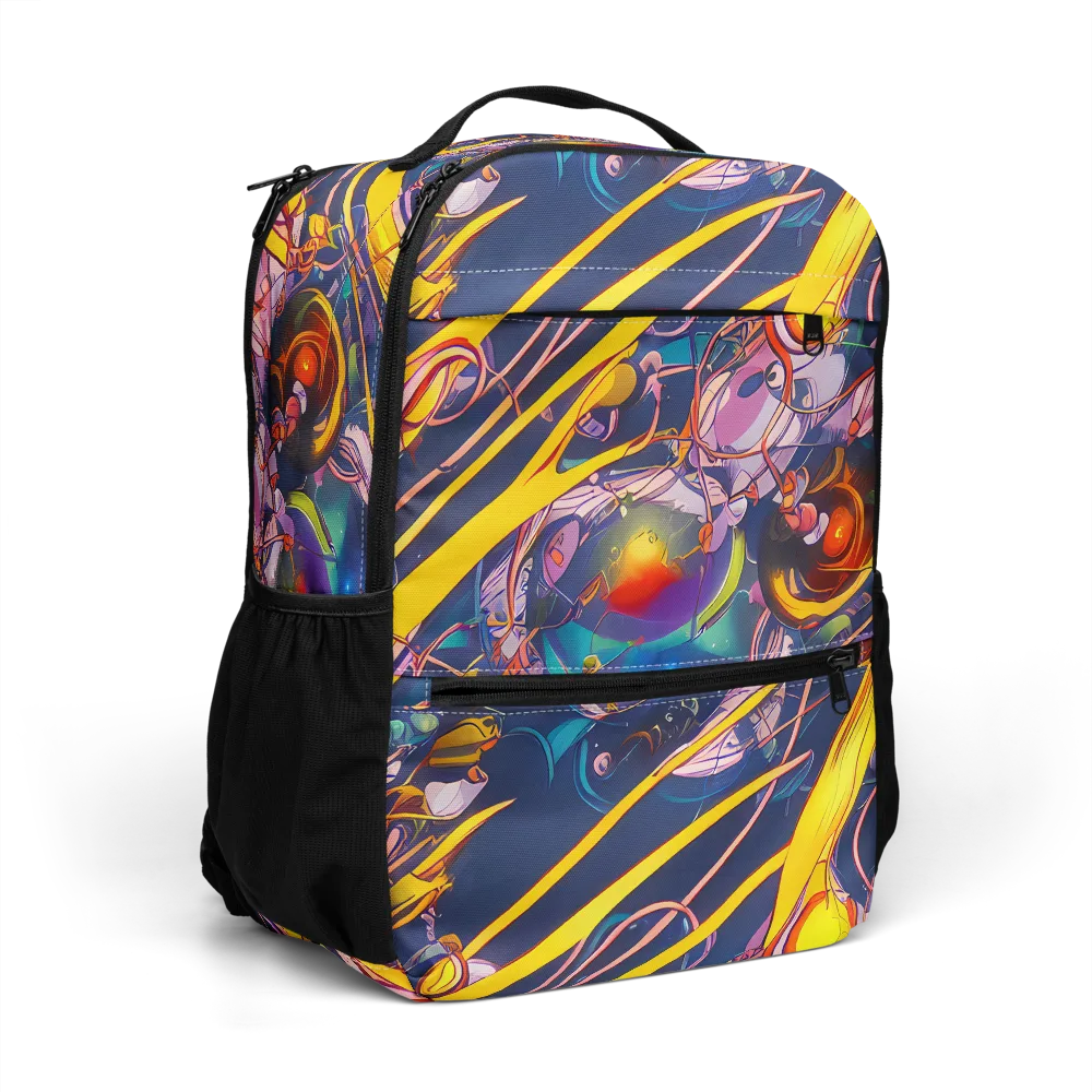 Vector Rhapsody on Utility Backpack — Right Front
