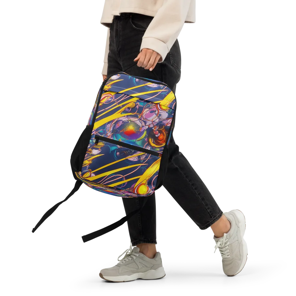 Vector Rhapsody on Utility Backpack — Front