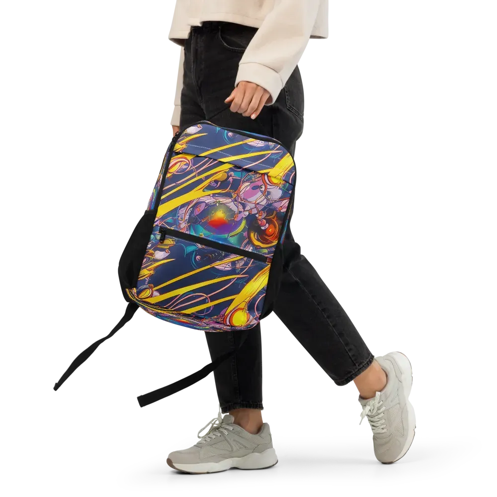 Vector Rhapsody on Utility Backpack — Front