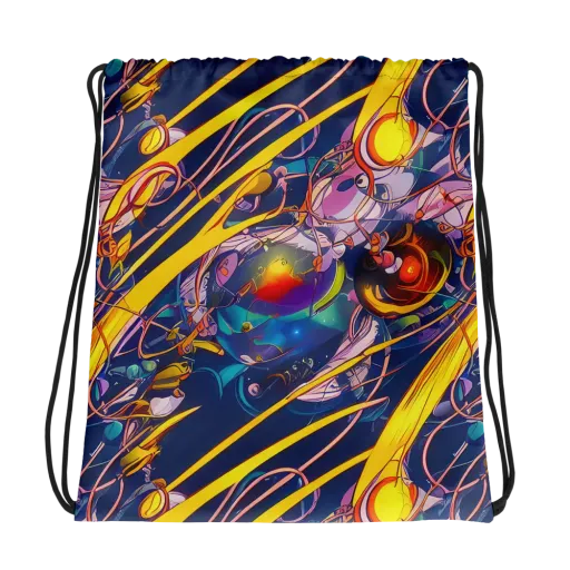Vector Rhapsody on a Drawstring Bag