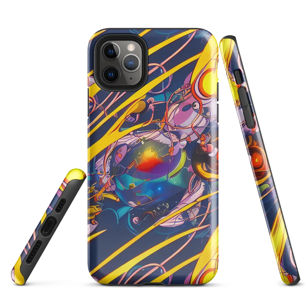 Vector Rhapsody on Tough Case for iPhone® — Front