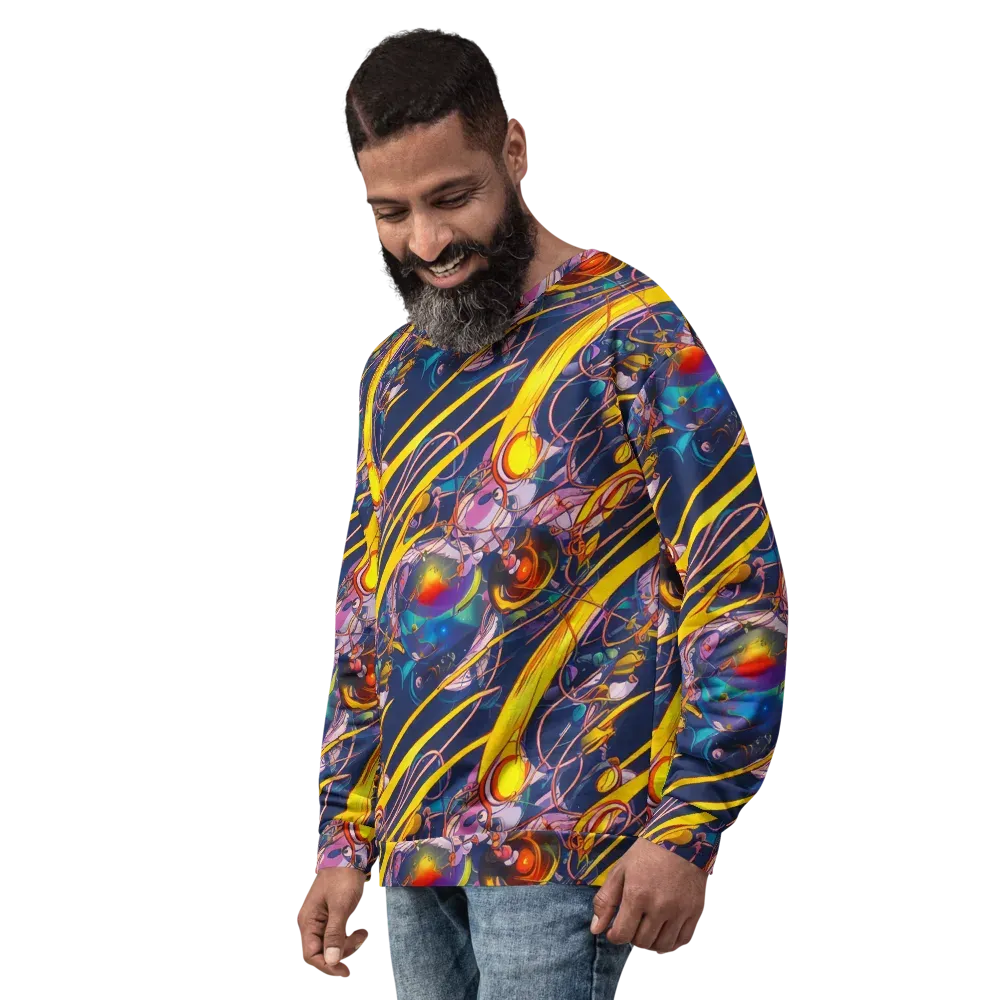 Vector Rhapsody on Sweatshirt — Left Front