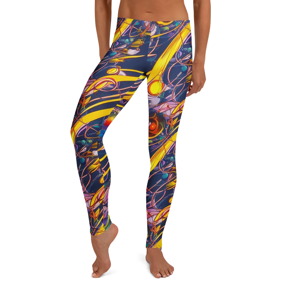Vector Rhapsody on Leggings — Front