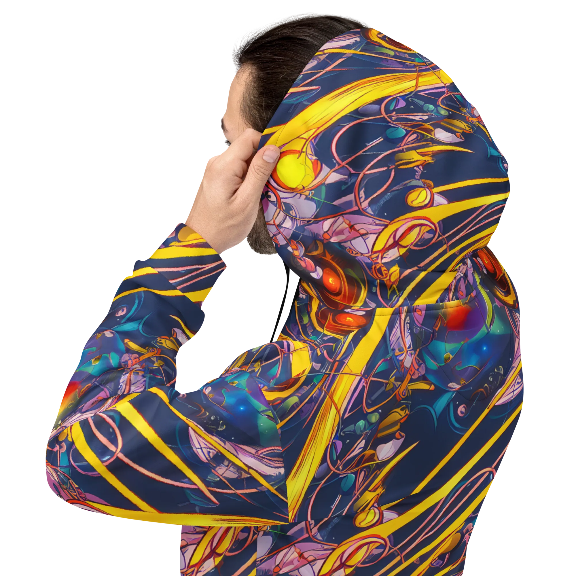 Vector Rhapsody on Hoodie — Back