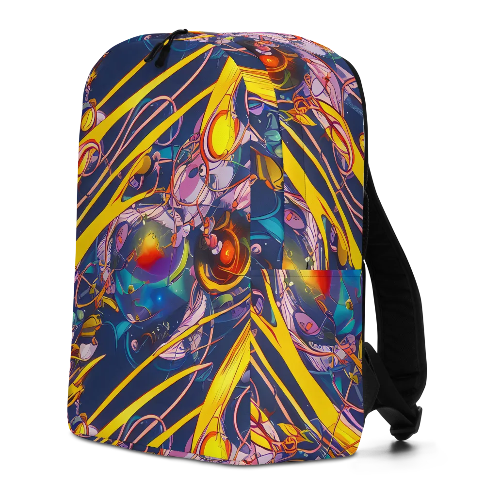 Vector Rhapsody on Minimalist Backpack — Left
