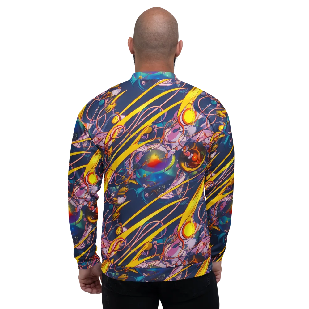 Vector Rhapsody on Bomber Jacket — Back