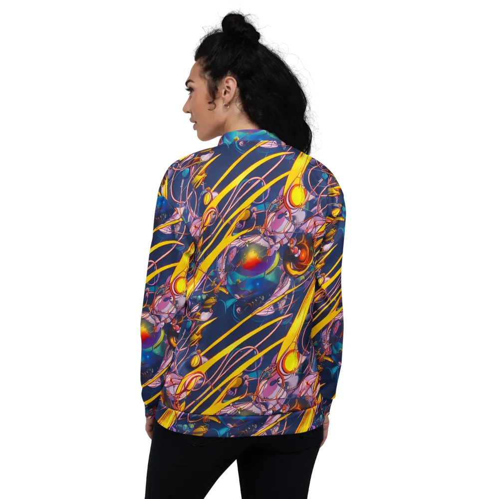 Vector Rhapsody on Bomber Jacket — Back