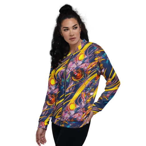 Vector Rhapsody on a Bomber Jacket