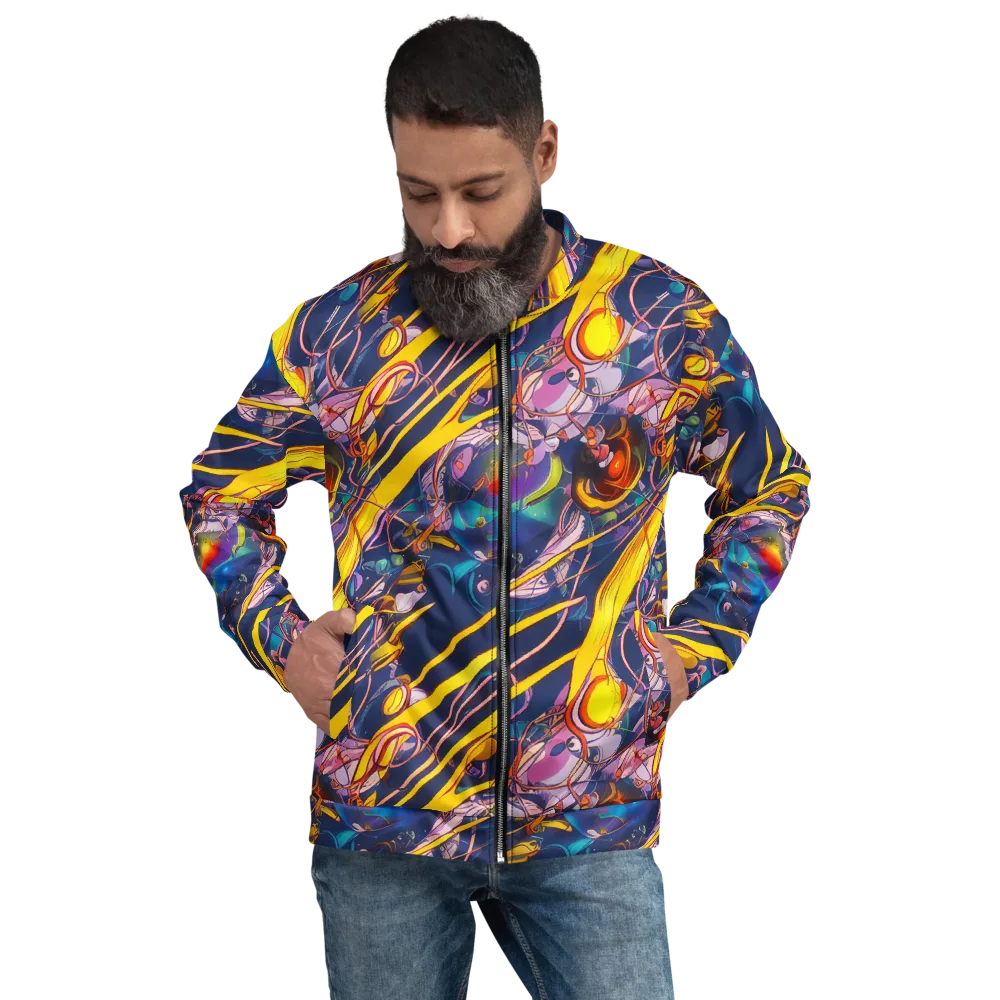Vector Rhapsody on Bomber Jacket — Front