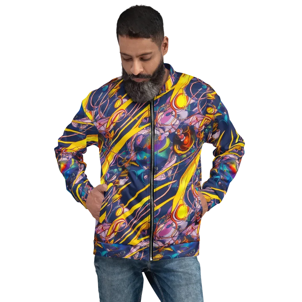 Vector Rhapsody on Bomber Jacket — Front