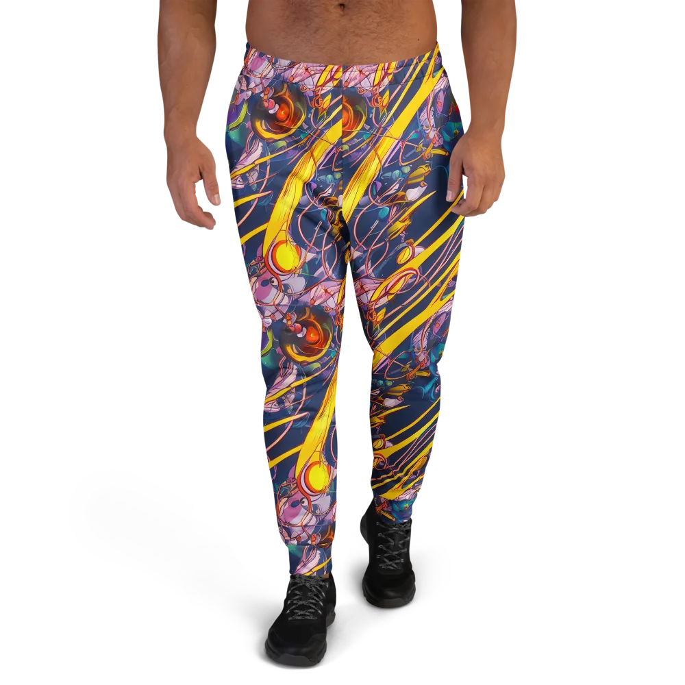 Vector Rhapsody on Men's Joggers — Front