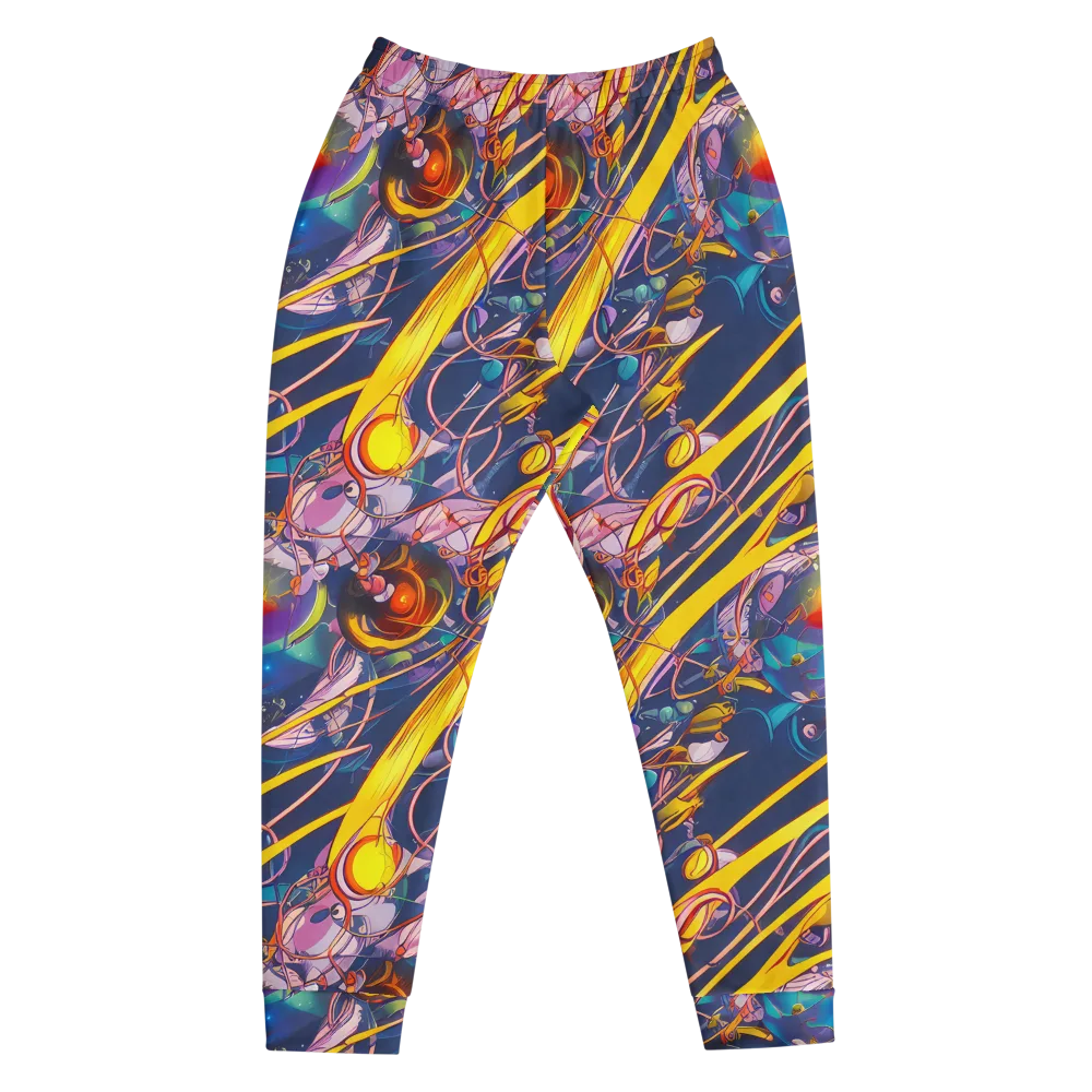 Vector Rhapsody on Men's Joggers — Front