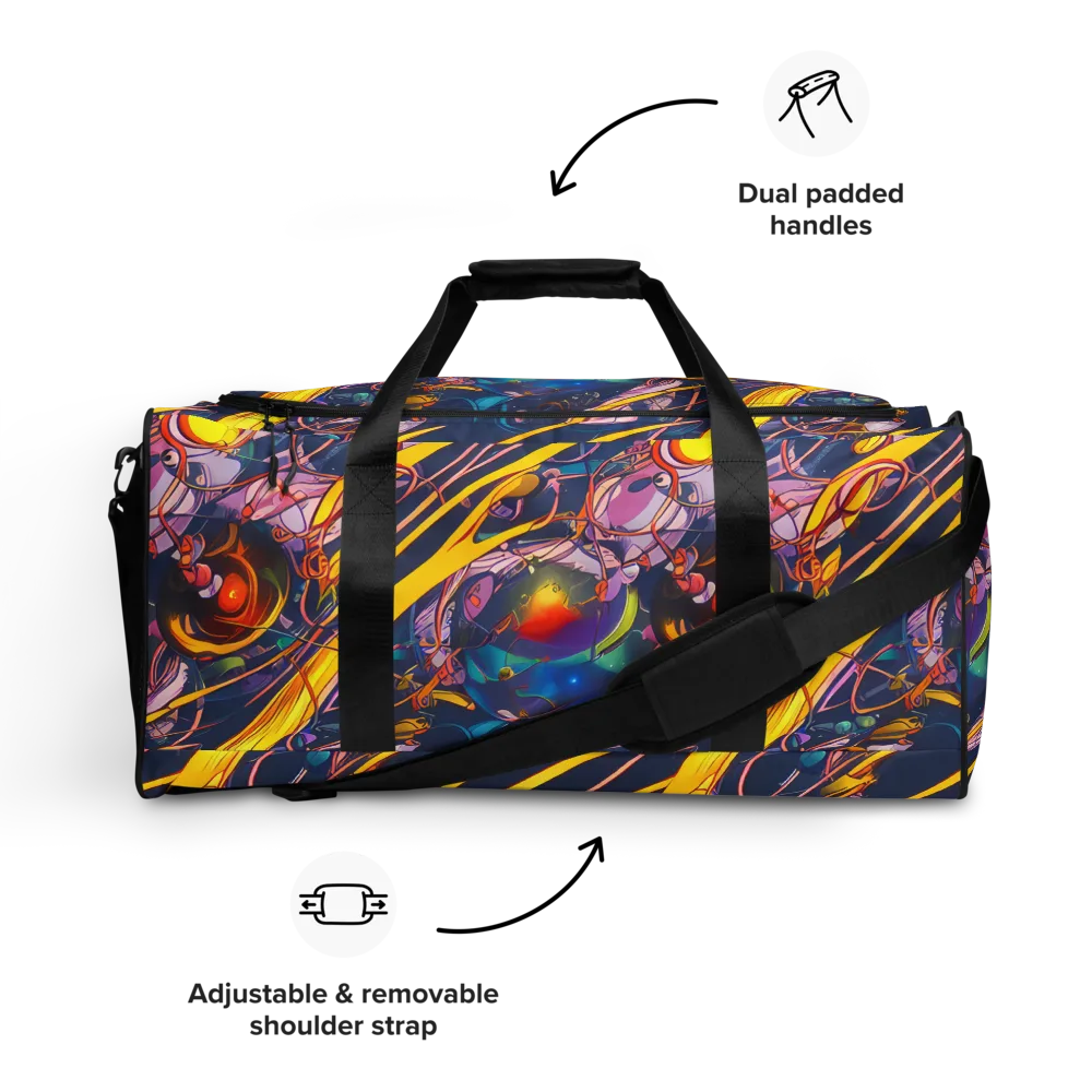 Vector Rhapsody on Duffle Bag — Front