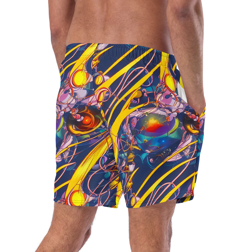 Vector Rhapsody on Swim Trunks — Right Back