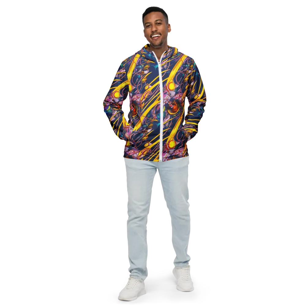 Vector Rhapsody on Men's Windbreaker — Front
