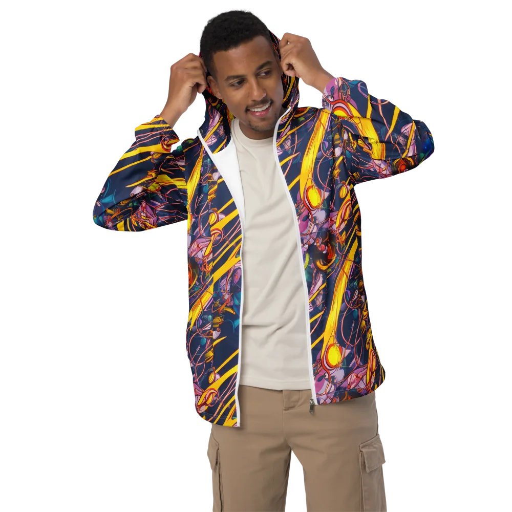 Vector Rhapsody on Men's Windbreaker — Front