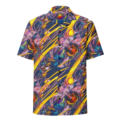 Vector Rhapsody on a Button Shirt