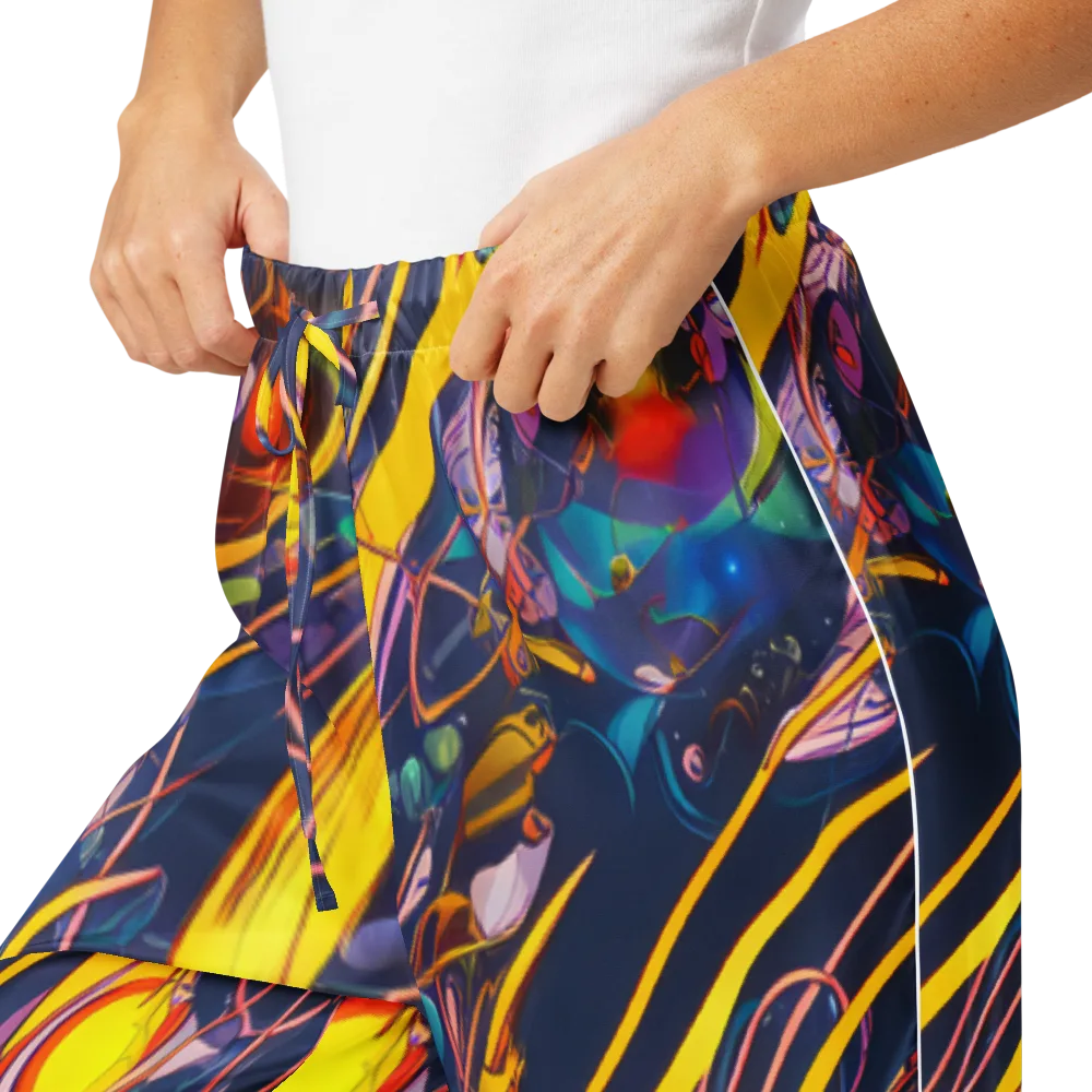 Vector Rhapsody on Women's Pajama Pants — Product details