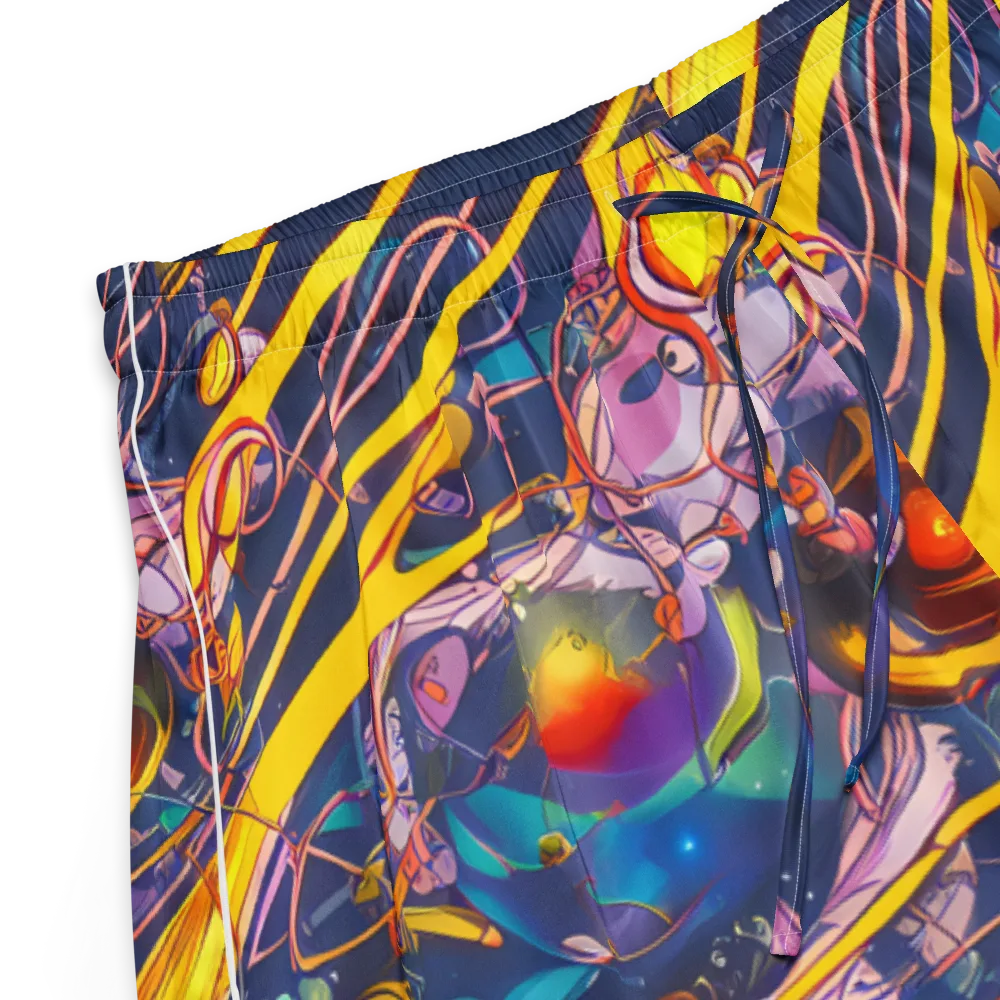 Vector Rhapsody on Women's Pajama Shorts — Product details