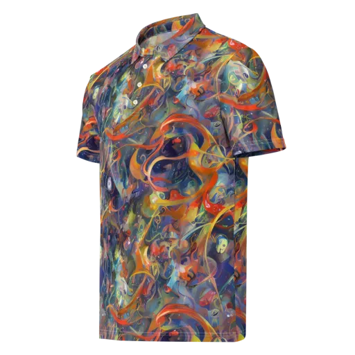 Peter De Seve Cecily Brown on a Men's Slim Fit Polo Shirt