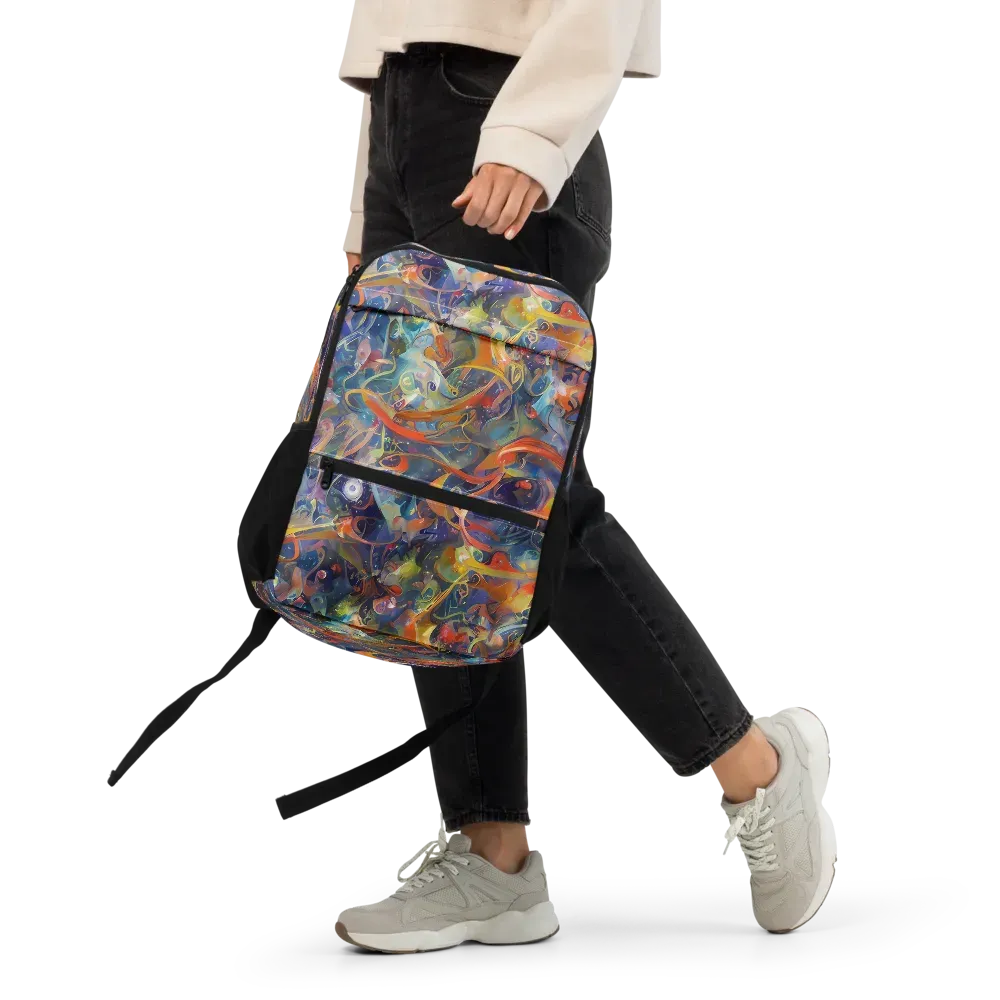 Peter De Seve Cecily Brown on Utility Backpack — Front