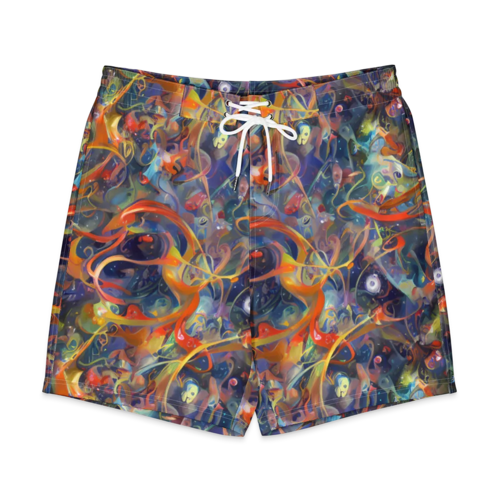 Peter De Seve Cecily Brown on Men's Board Shorts — Front