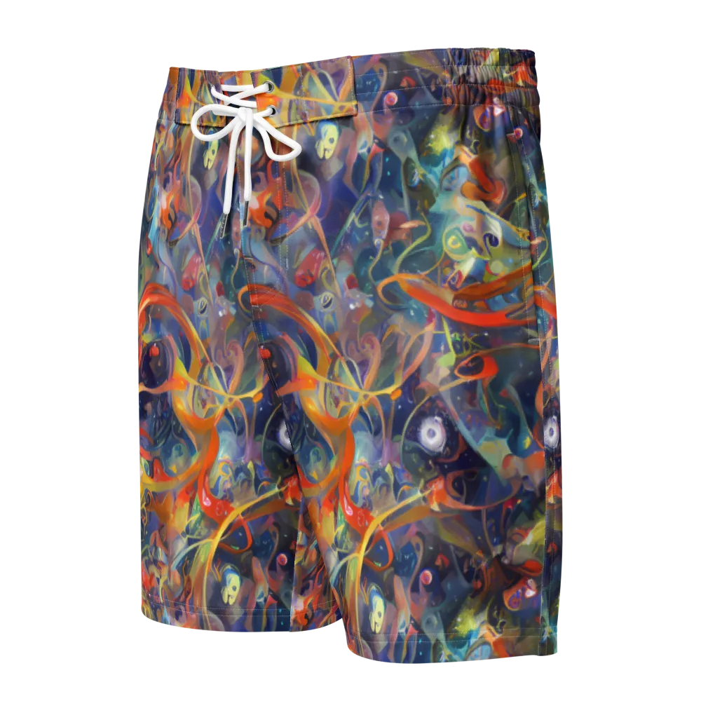 Peter De Seve Cecily Brown on Men's Board Shorts — Front