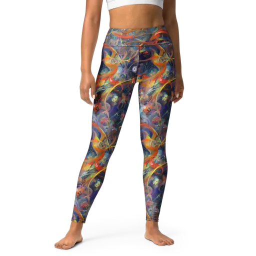 Peter De Seve Cecily Brown on a Yoga Leggings
