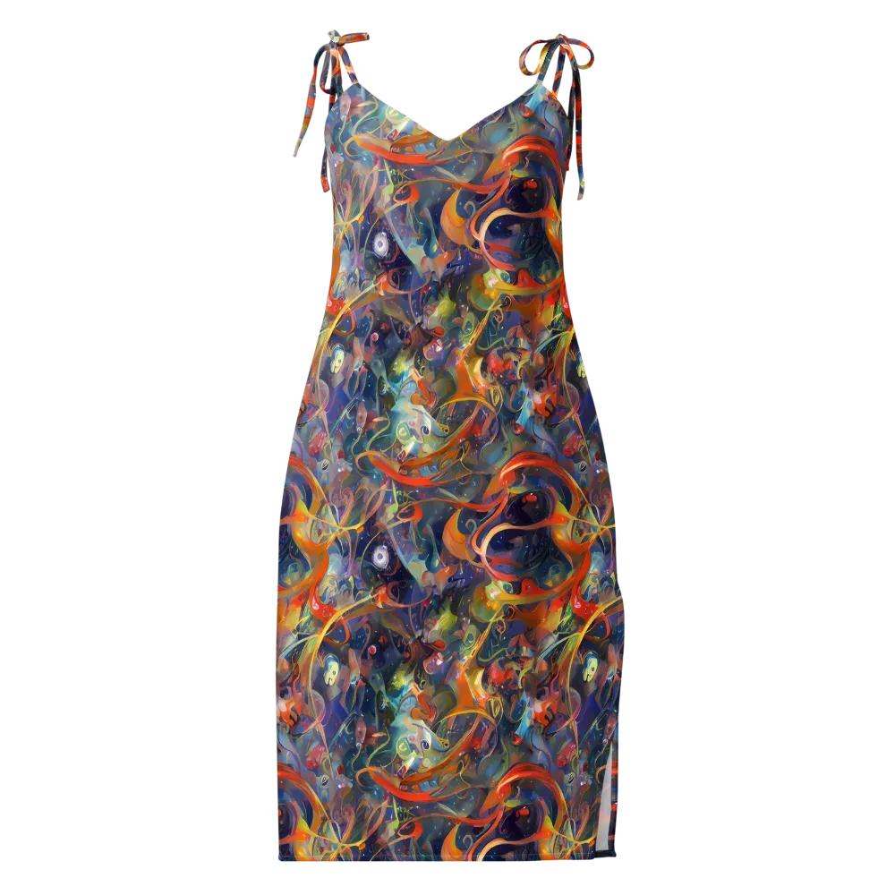 Peter De Seve Cecily Brown on Slip Dress — Front