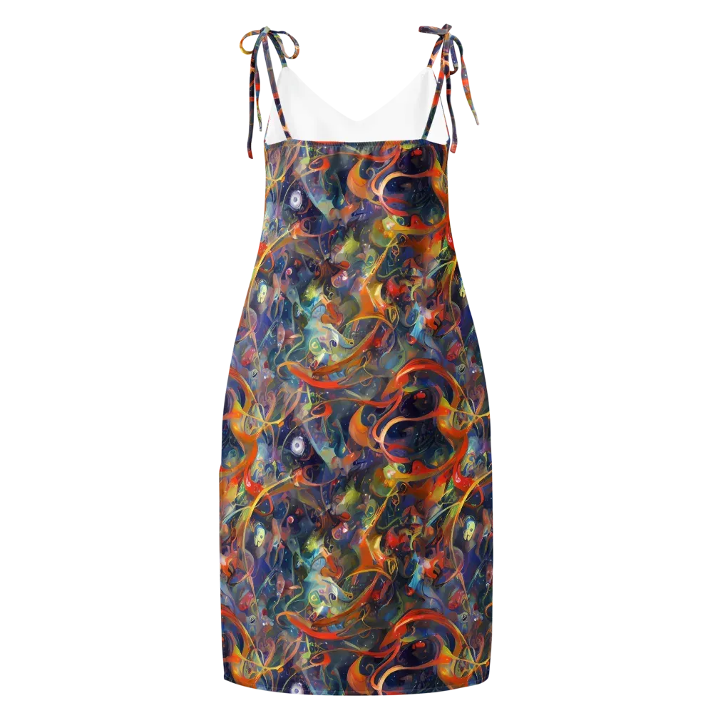 Peter De Seve Cecily Brown on Slip Dress — Back