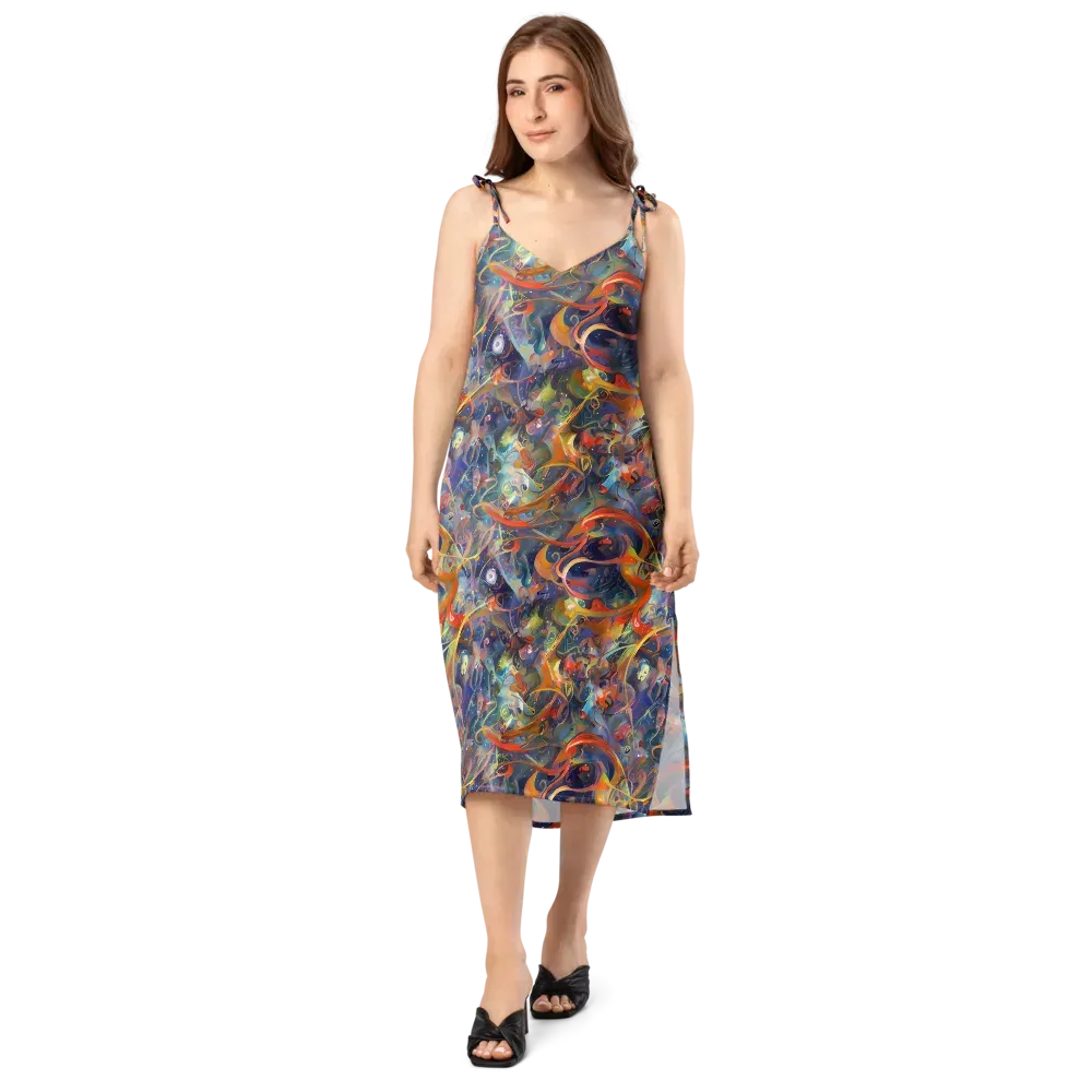 Peter De Seve Cecily Brown on Slip Dress — Front